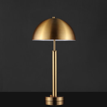 Safavieh Harvey Metal Dome Table Lamp Gold