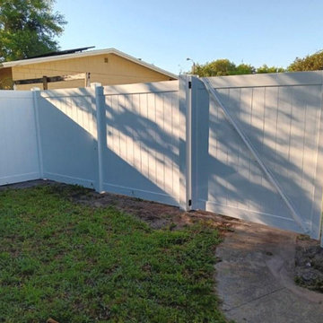 Vinyl Fence Installation