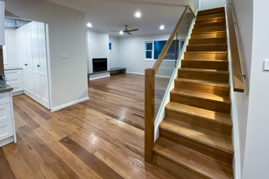 This is an example of a modern staircase in Sydney.