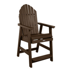 Highwood USA - Hamilton Counter Height Deck Chair - Outdoor Bar Stools And Counter Stools