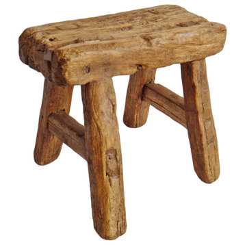 Consigned Small Chinese Work Stool