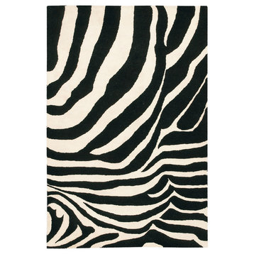 Janelle Contemporary Area Rug, 7'9"x10'6" Rectangle