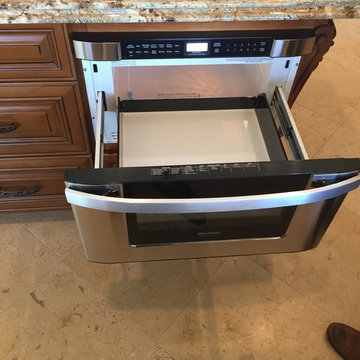 McCormick Ranch | Hunt's Kitchen & Design | Under Counter Microwave