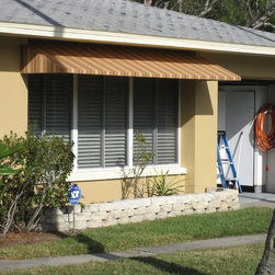 Residential Fixed Fabric Awnings - Awnings