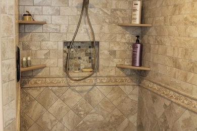 Inspiration for a contemporary bathroom remodel in Philadelphia
