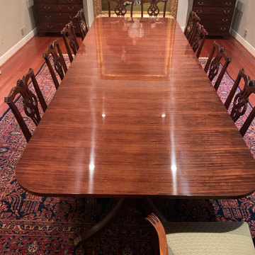 Ribbon Mahogany Dining Table