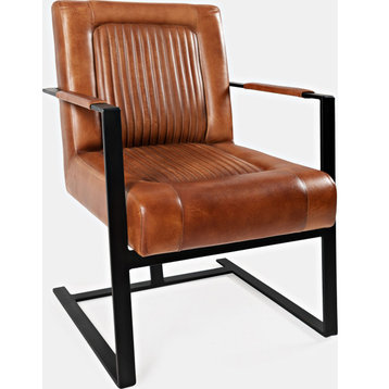 Genuine Leather Sled Chair Saddle