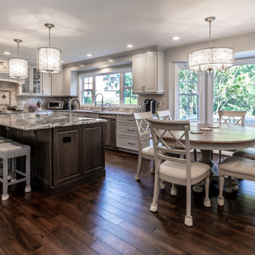 Magnificent Larger Kitchen, Mudroom and Family Room Remodel in Herndon VA