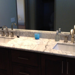 Master Bath - Bianco Gaio - Vanity Tops And Side Splashes