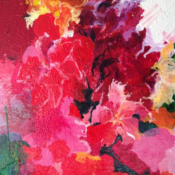 Bold artwork ,contemporary interior - Mixed Media Art