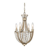 Quoizel Majesty Chandelier, Vintage Gold