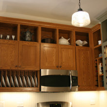 Kim Swidzinski  Open Upper Cabinet Ideas