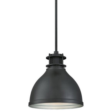 Westinghouse 6326800 1 Light 9-13/16"W Mini Pendant - Matte Brushed Gunmetal