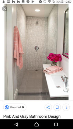 Pink And Gray Bathroom Design Ideas