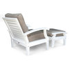 Cayman White Club Chair, Stanton