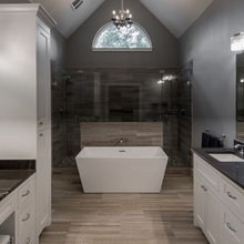 Bathroom 2 Charcoal Gray Tile