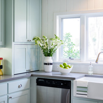 Contemporary Mid Century Kitchen Remodel