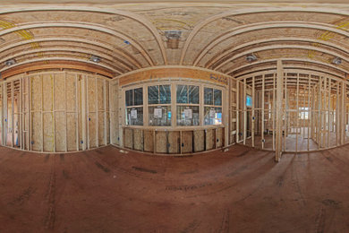 Wiring 360 of a new home in Madison County, Alabama