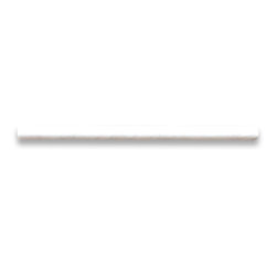 Stone Center Online - Thassos White 5/8 x 12 Pencil Liner Bullnose Molding Honed - Marble from Greece - Accent Trim And Border Tile