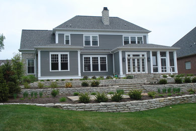 Example of a classic exterior home design in Indianapolis