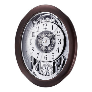 Anthology Espresso - Transitional - Wall Clocks - by J. Thomas