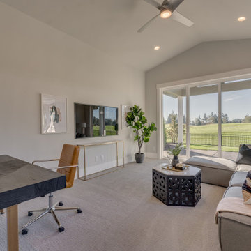 Luxury Custom Home with Clean Lines, Natural Materials & Contemporary Style