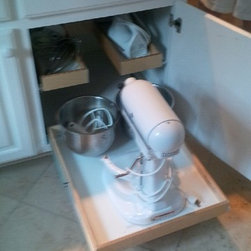 Custom Pull Out Shelves - Kitchen Drawer Organizers