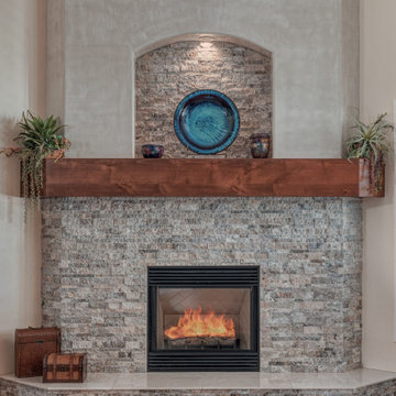 Classic Southwest Fireplace
