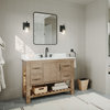 Bosque Bath Vanity, Weathered Fir, 42", Single Sink, Undermount, Freestanding