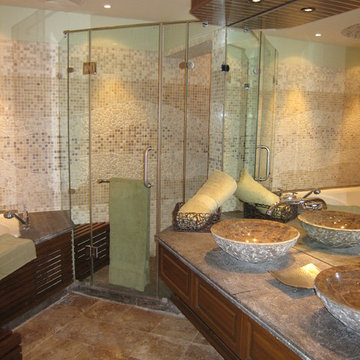Rooms - Bathrooms - With Antique Chinese Design Elements