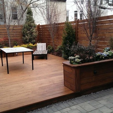 Town House Landscape Design and Renovation