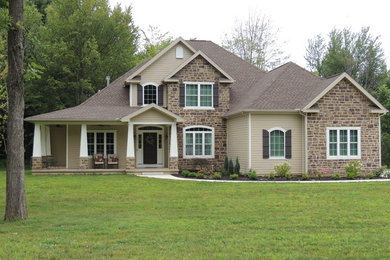 Inspiration for an exterior home remodel in Columbus