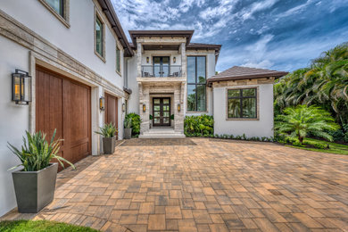 Inspiration for an exterior home remodel in Miami