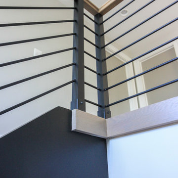 Project #52 | Minimalist Open Riser Stairway