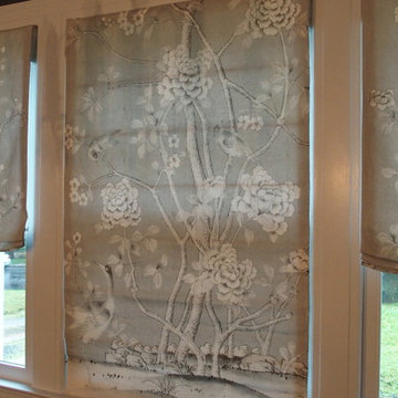 Roman shades for a Princess House