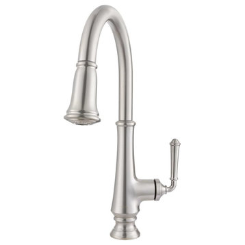American Standard 4279.300 Delancey Single Handle Pull-Down Spray - Stainless