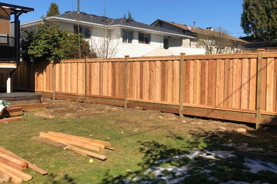 Example of an exterior home design in Vancouver