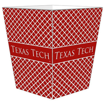 WB4008, Texas Tech University Wastepaper Basket
