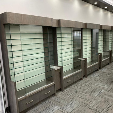Design, Manufacturing and installation of Optical shop