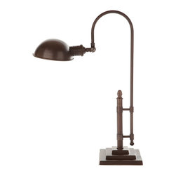 Townsend Table Lamp - Antique Dark Brass - Table Lamps