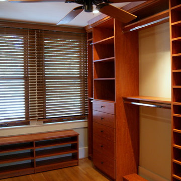 Closet for Eclectic Montrose Home I SpaceManager Closets