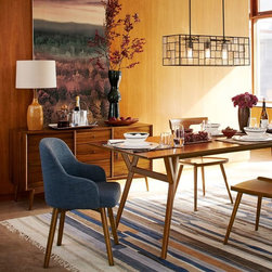 Saddle Dining Chair - Dining Chairs