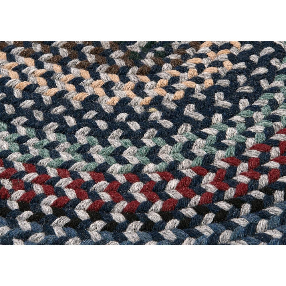 Colonial Mills Rug Boston Common Winter Blues Oval, 9X12 - Contemporary ...