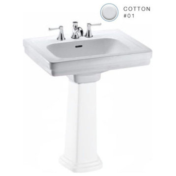 TOTO LT532 Promenade 24" Pedestal Bathroom Sink - Cotton