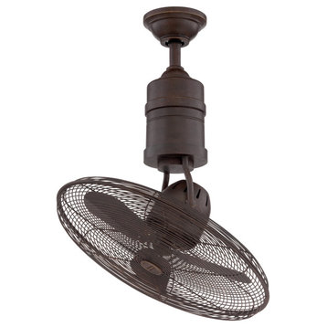 19" Bellows Iii Ceiling Fan in Aged Bronze Textured (BW321AG3)