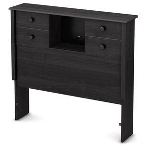 South Shore Savannah Twin Bookcase Headboard 39 Sand Oak