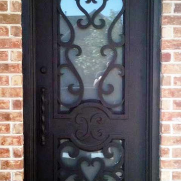 Square Iron Doors