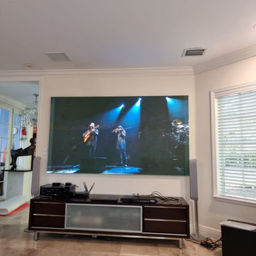 Residential LED Cinema