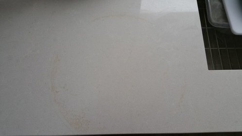 Rust Stain From A Quartz Countertop, Can You Use Baking Soda On Quartz Countertops