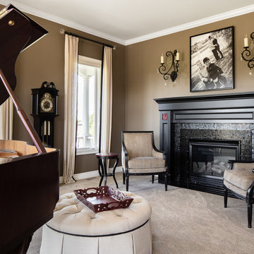Music Room and Family Room in Overland Park, KS
